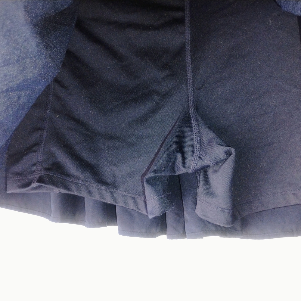 Navy Women's Athletic Skirt Navy Blue Sz XL 14/16 ISO - Picture 3 of 4